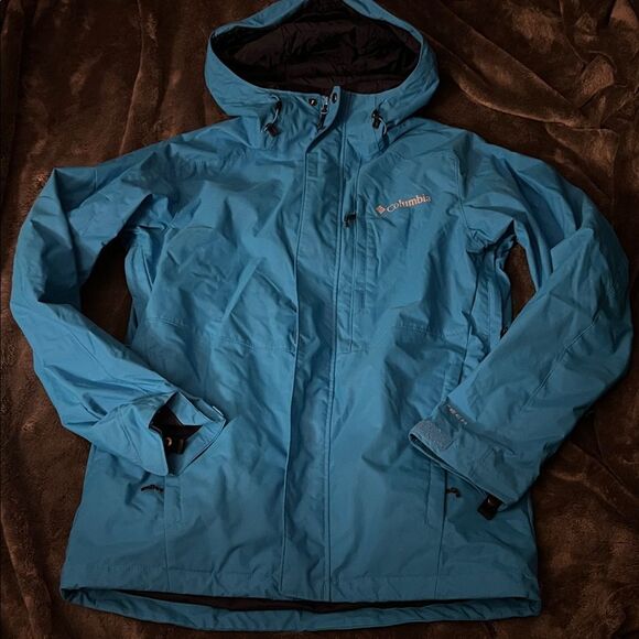 Columbia Women's Vibrant Blue Ski Jacket - Picture 1 of 9